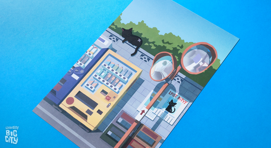 Afternoon Nap Lithograph Print