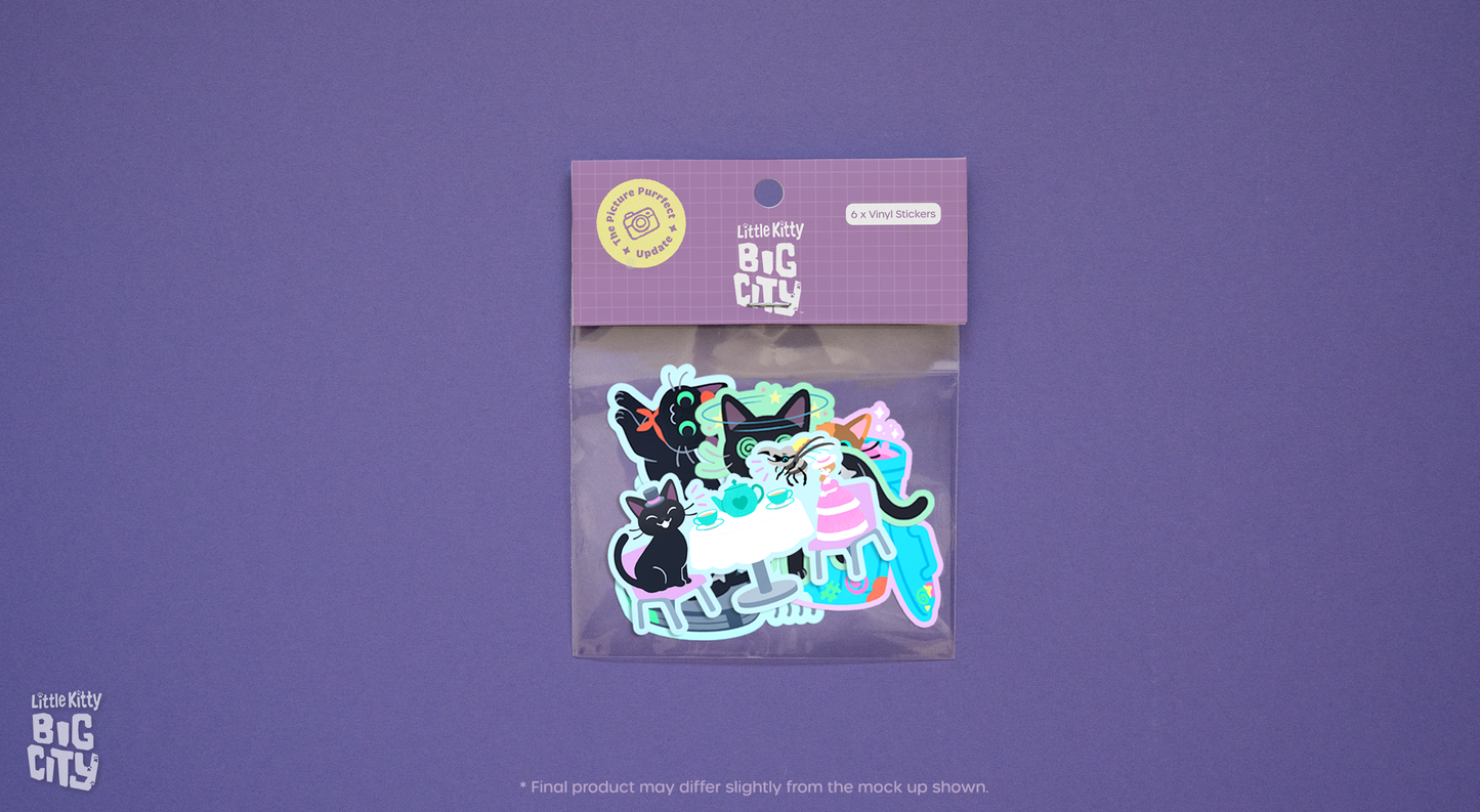 Picture Purrfect Sticker Pack