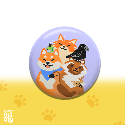 Little Kitty, Big City Buttons