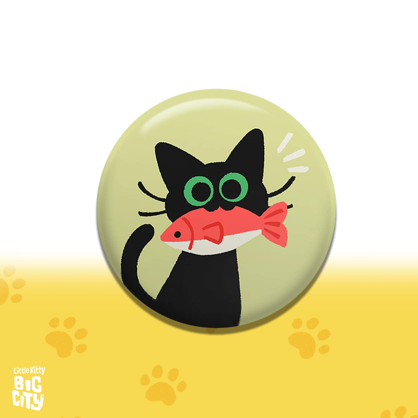 Little Kitty, Big City Buttons