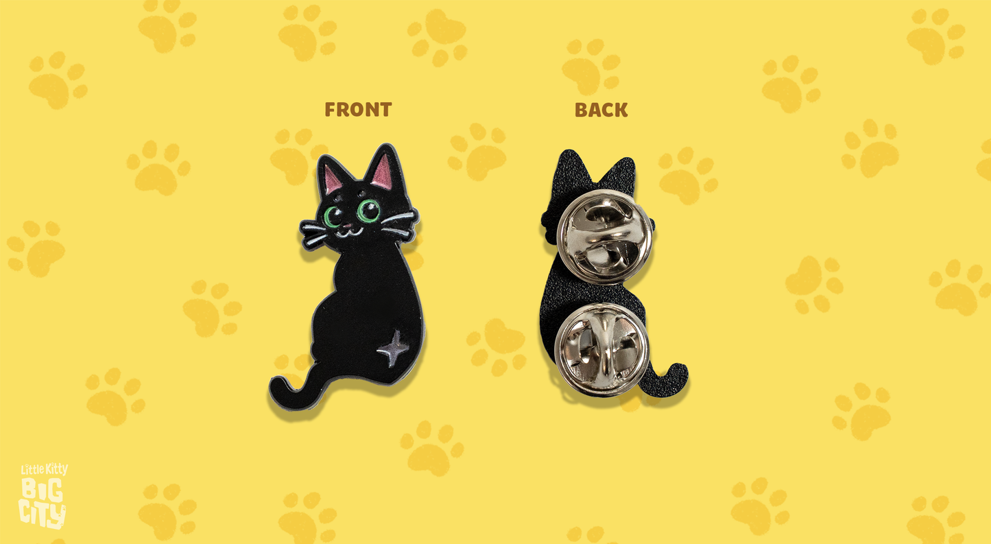 Kitty Enamel Pin