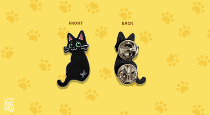 Kitty Enamel Pin