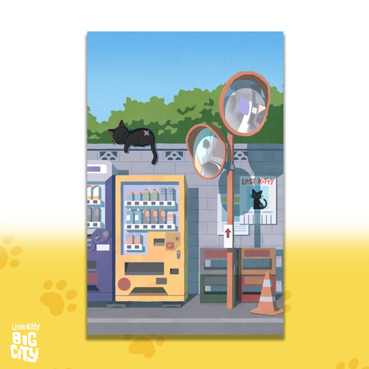 Afternoon Nap Lithograph Print