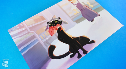 Catch of the Day Lithograph Print