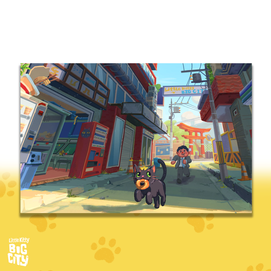 Thief! Lithograph Print