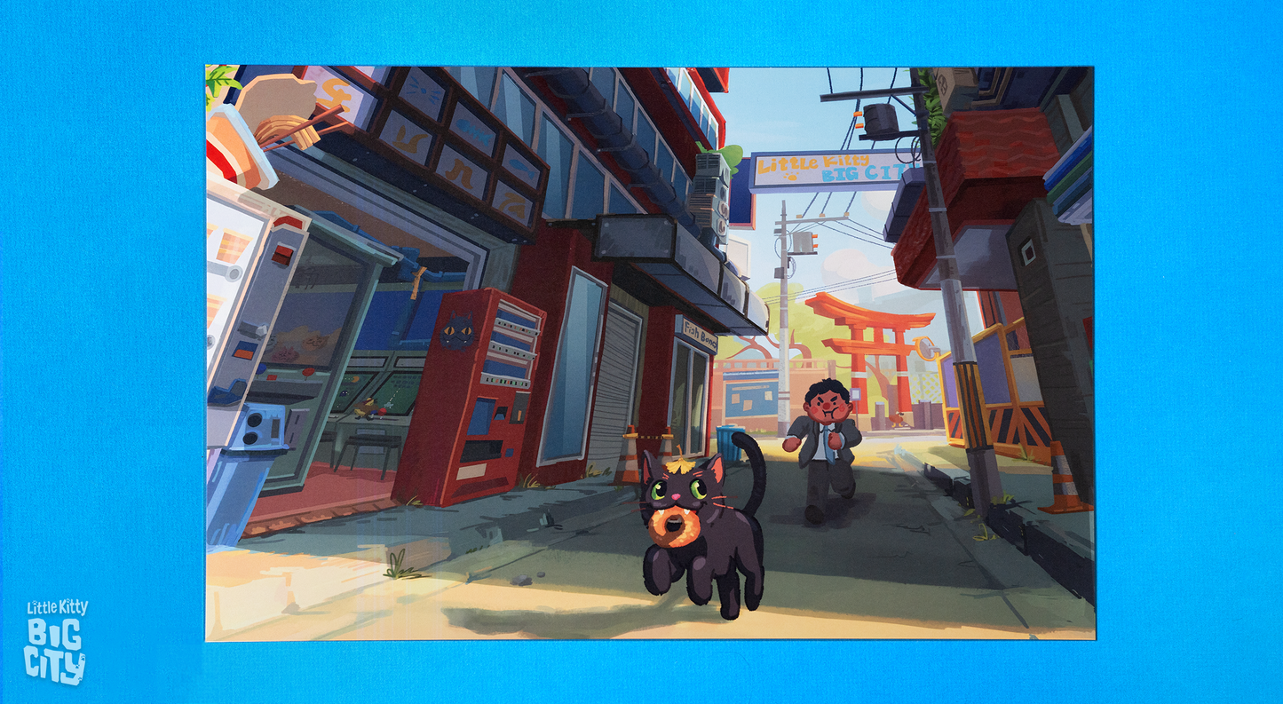 Thief! Lithograph Print