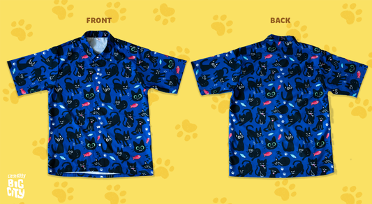 Patterned Button Up Shirt