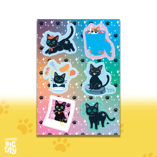 Picture Purrfect Sticker Sheet