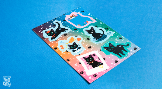 Picture Purrfect Sticker Sheet