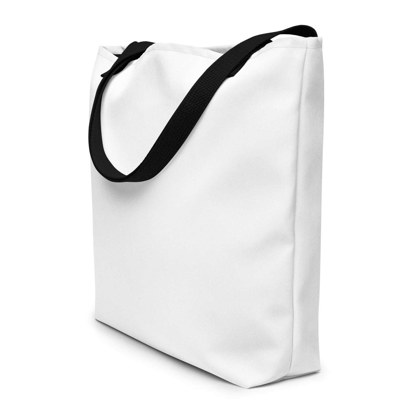 Little Kitty, Big City: Leap! Large Tote Bag