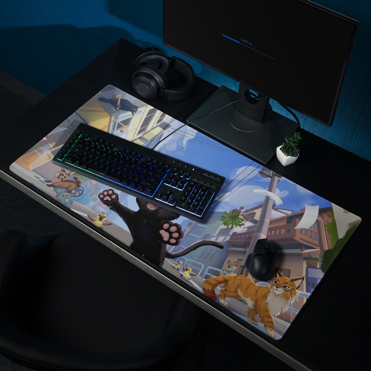 Little Kitty Gaming mouse pad