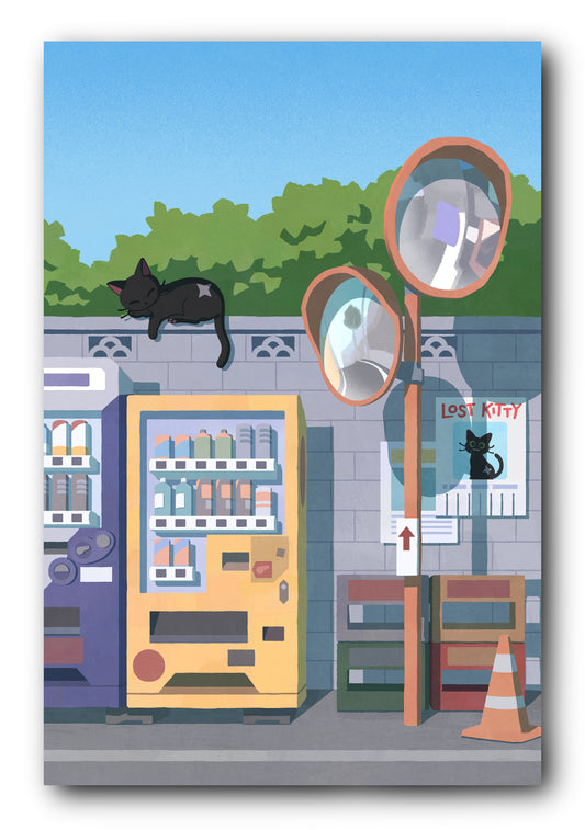 "Afternoon Nap" print by Citrus Lucy