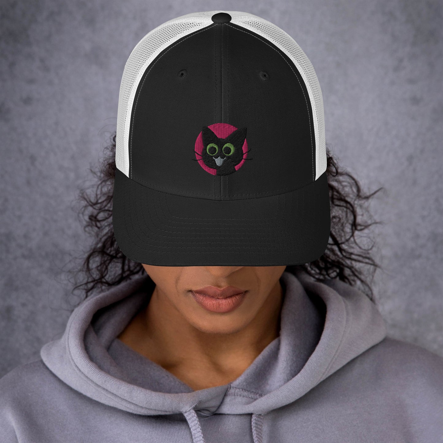 Happy Kitty Trucker Cap