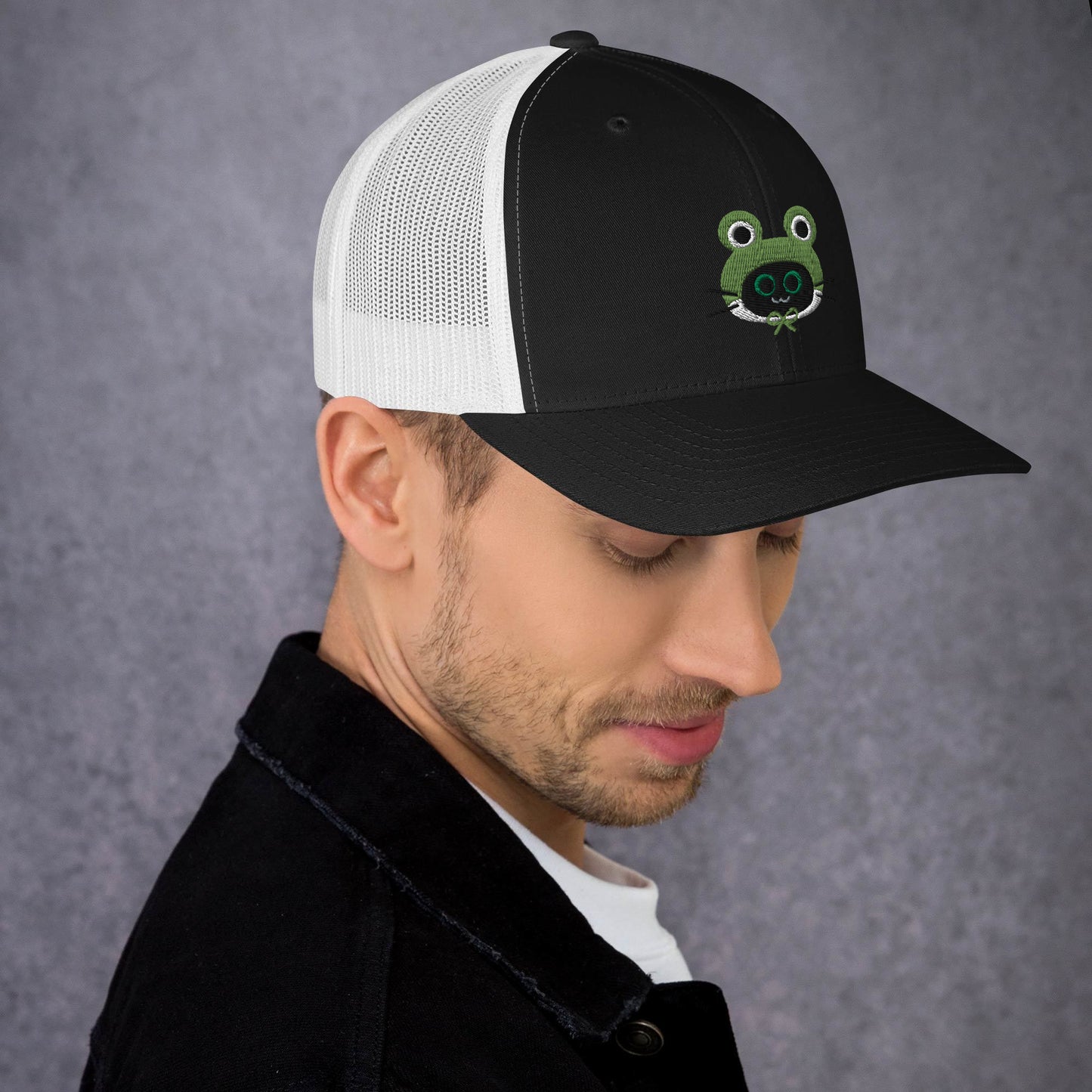 Froggy Hat Trucker Cap