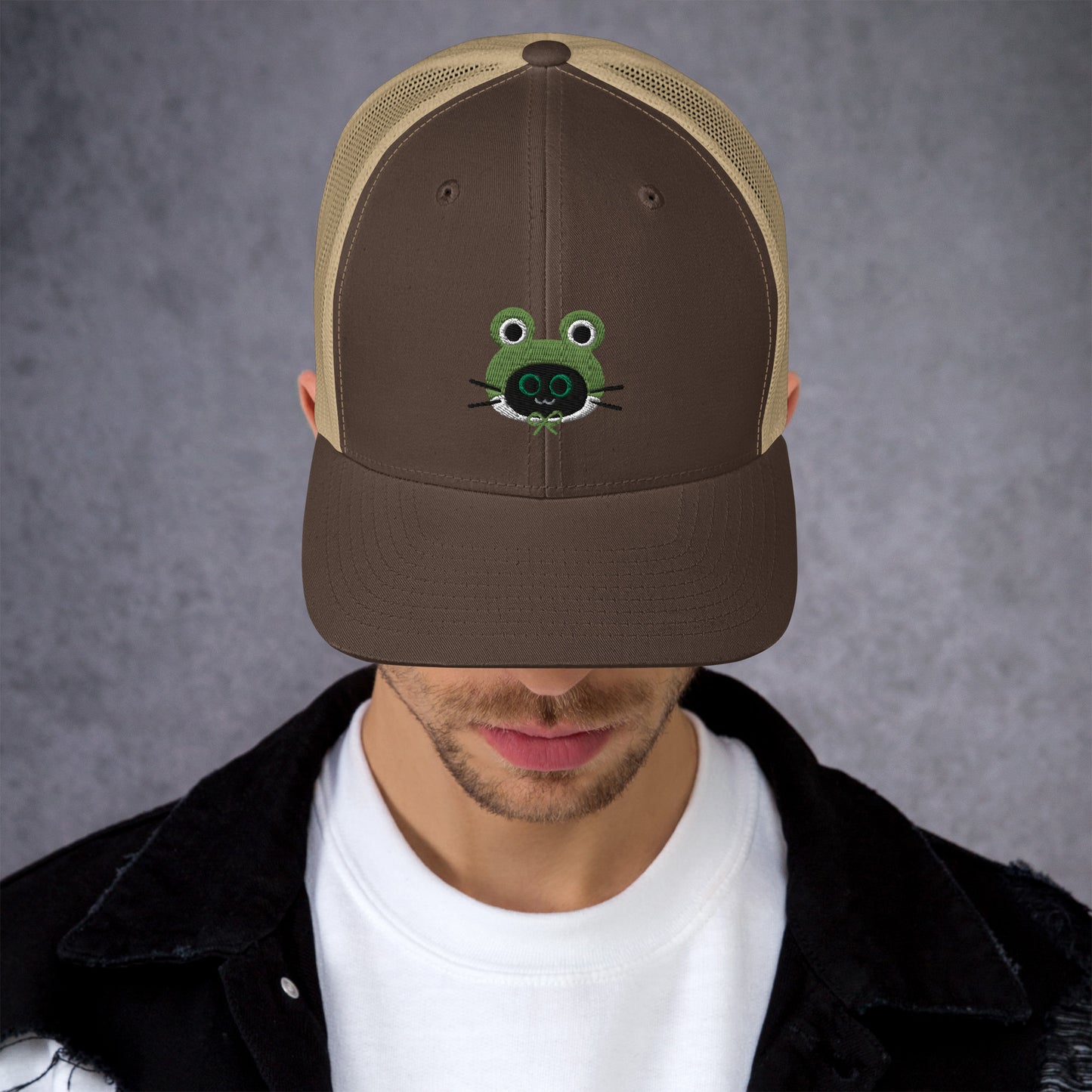 Froggy Hat Trucker Cap