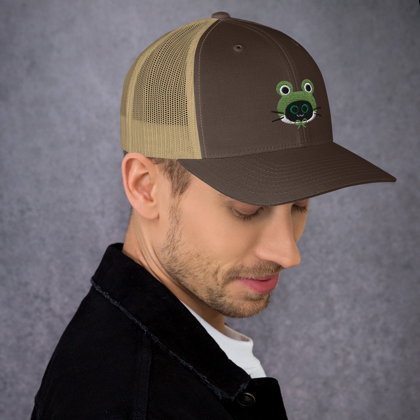 Froggy Hat Trucker Cap