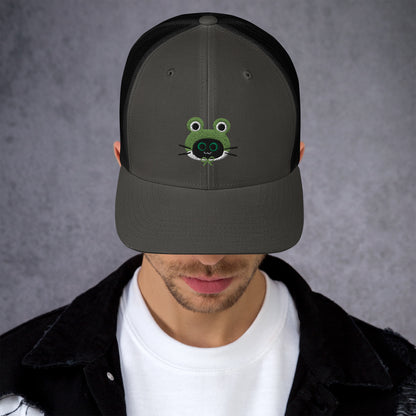 Froggy Hat Trucker Cap