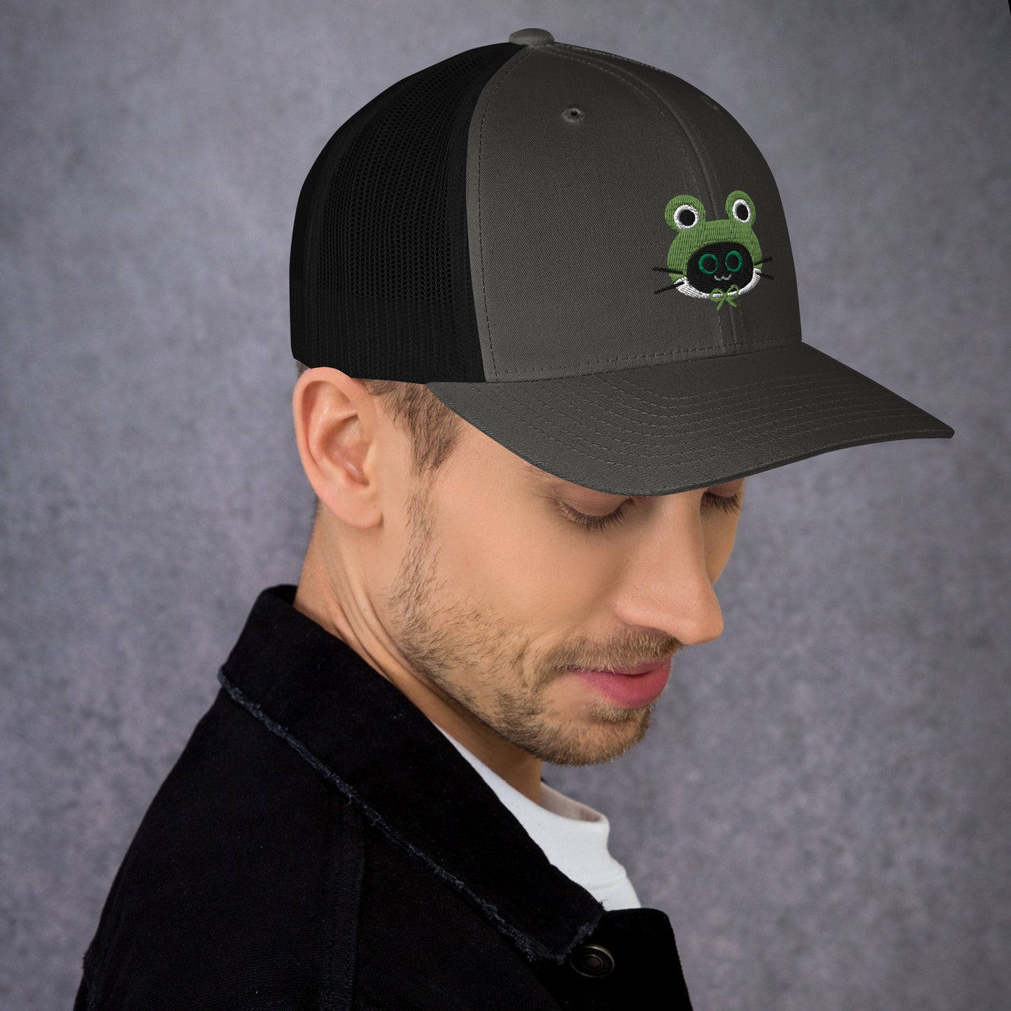 Froggy Hat Trucker Cap