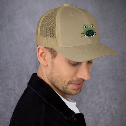 Froggy Hat Trucker Cap