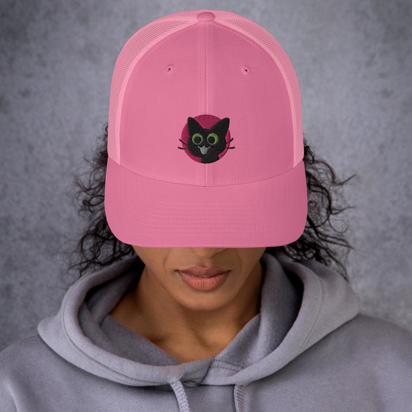 Happy Kitty Trucker Cap