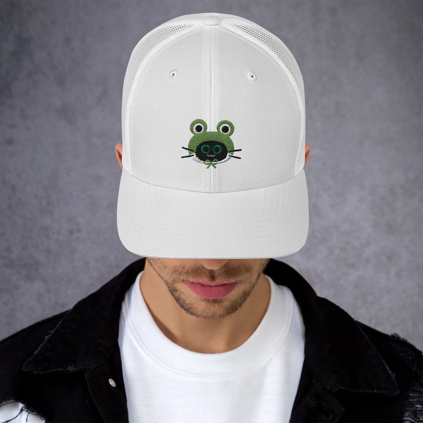 Froggy Hat Trucker Cap