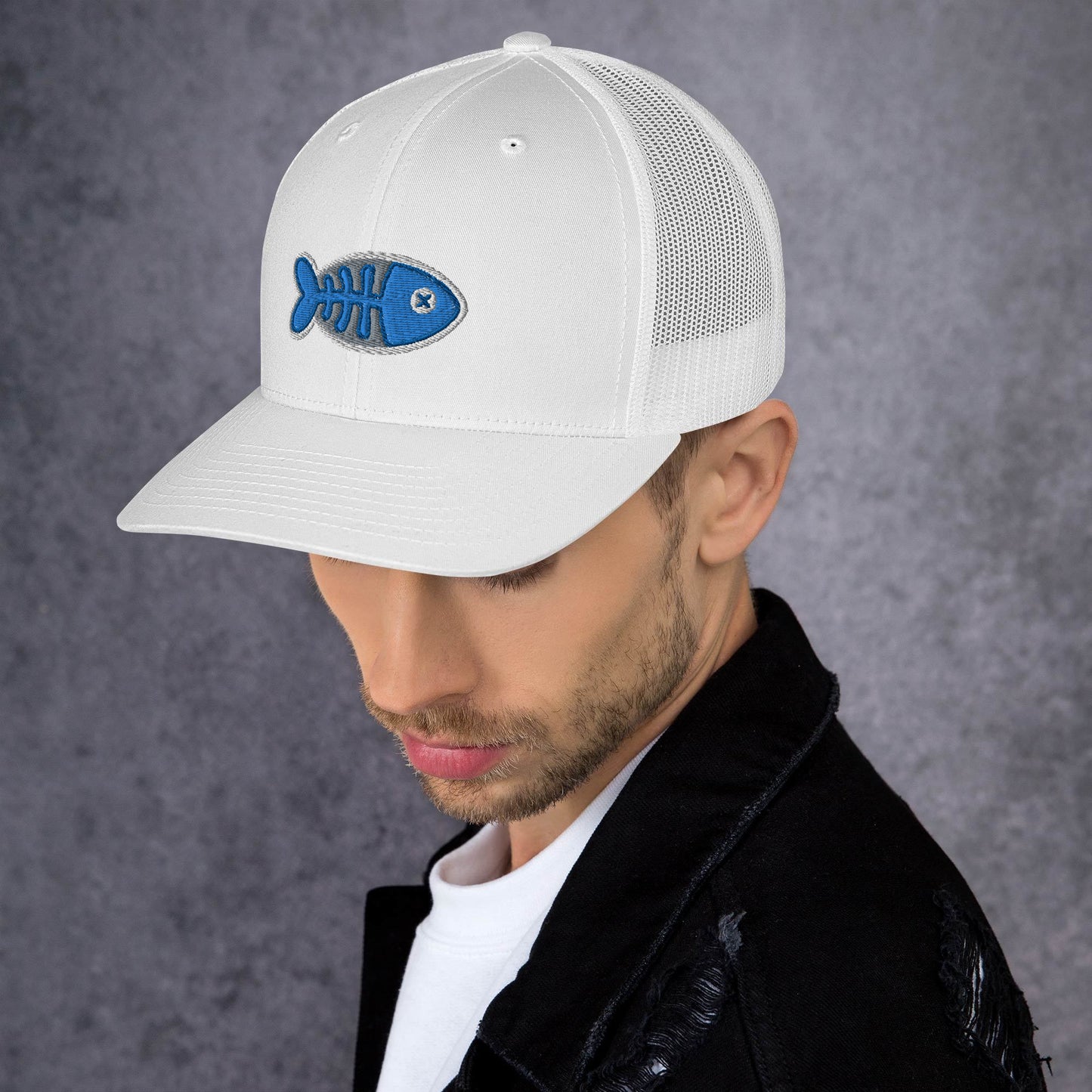 Fish Bones Trucker Cap