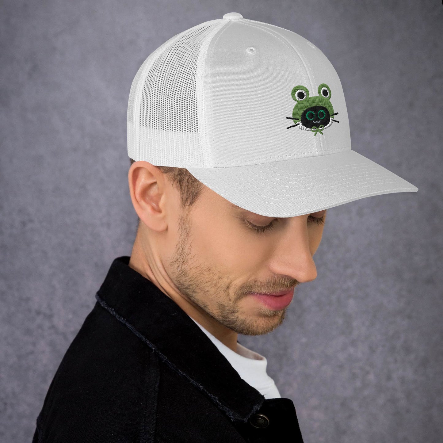 Froggy Hat Trucker Cap