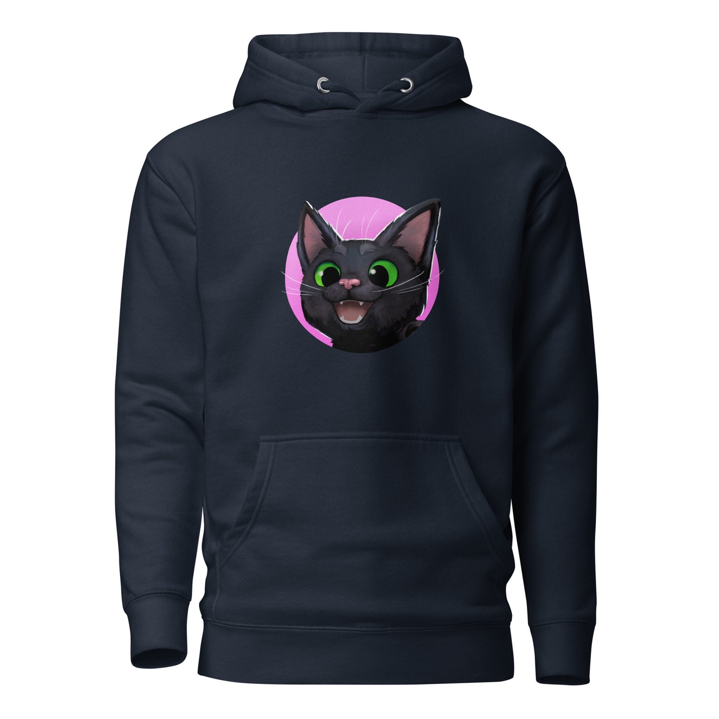 Little Kitty Big City: Meow! Unisex Hoodie