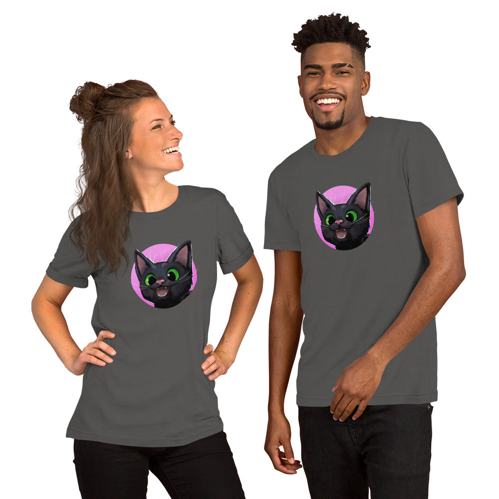 Little Kitty, Big City: Meow! Unisex t-shirt