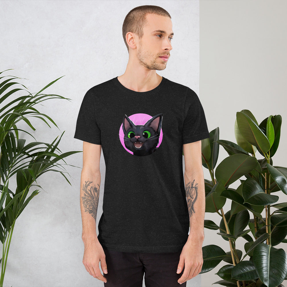 Little Kitty, Big City: Meow! Unisex t-shirt