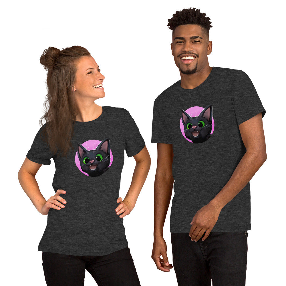 Little Kitty, Big City: Meow! Unisex t-shirt