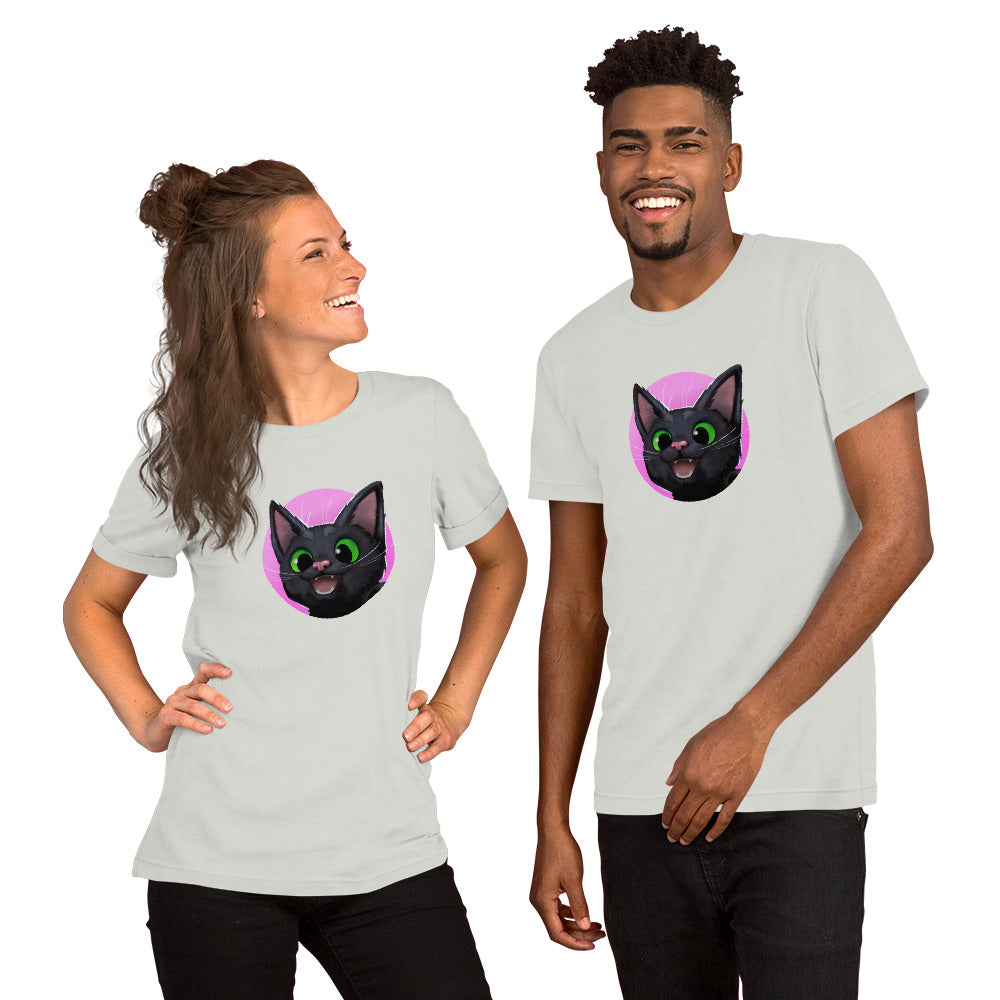 Little Kitty, Big City: Meow! Unisex t-shirt